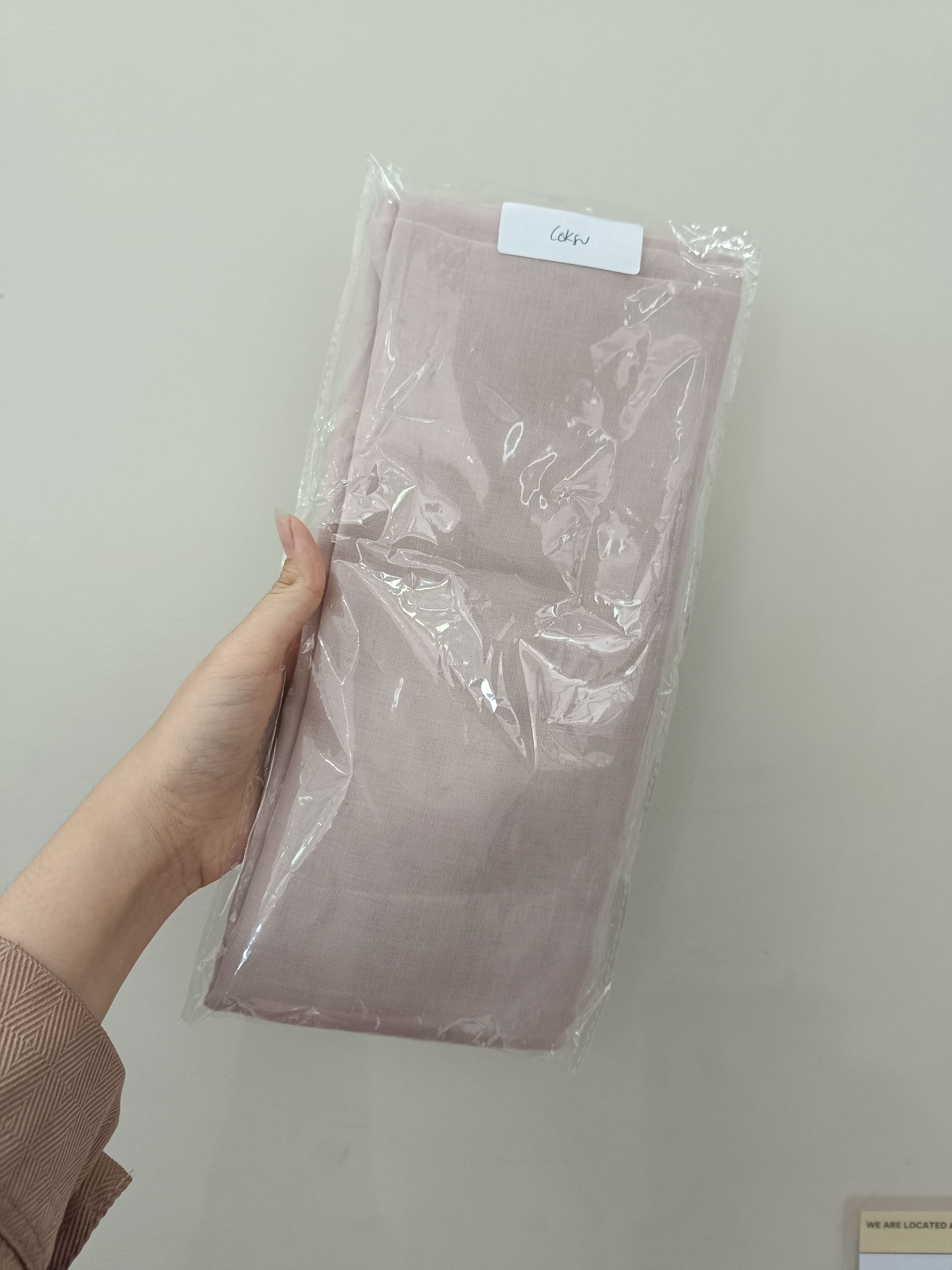 Jilbab Paris Jadul Warna Coksu